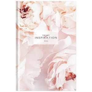 Ежедневник недатированный А5, 136л., 7БЦ OfficeSpace «Цветы. Inspiration», глянцевая ламинация