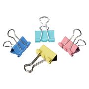 Зажим для бумаг 41мм, 12шт/уп, цветные, DOLCECOSTO