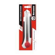 Нож со сменным лезвием Монтажник 25мм, обрезиненный, ABS+TPR