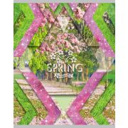 ТЕТРАДЬ 48Л А5Ф КЛАСС «С» КЛЕТКА НА СКОБЕ ОБЛОЖКА ОФСЕТ.БУМАГА ТИСНЕНИЕ СЕРИЯ - ВЕСНА -