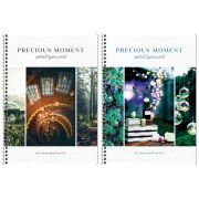 Тетрадь 80л., А4, клетка на гребне ArtSpace «Стиль. Precious moments»