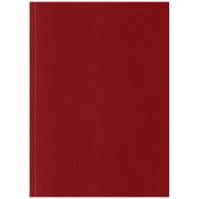 Телефонная книга А7, 64л., кожзам, OfficeSpace «Dallas» бордовый, с вырубкой