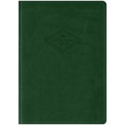 Телефонная книга А7, 64л., кожзам, OfficeSpace «Winner» зеленый, с вырубкой