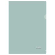 Папка-уголок СТАММ «Акцент» А4, 180мкм, пластик, непрозрачная, эвкалиптовая