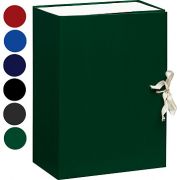 ПАПКА-БОКС АРХИВНАЯ СКЛАДНАЯ, БУМВИНИЛ LAMARK, А4, 200 ММ, ЗЕЛЕНАЯ