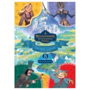 Картон цветной двустор., A4, Мульти-Пульти, 8л., 8цв., немелованный, в папке,