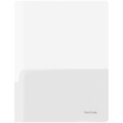 Папка-уголок Berlingo, А4, 180мкм, 2 внутренних кармана, прозрачная бесцветная