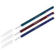 Ручка шариковая Cello «Silke» синяя, 0,7мм, штрих-код, корпус ассорти