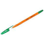 Ручка шариковая Berlingo «Tribase Orange» зеленая, 0,7мм