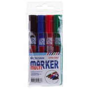 CROWN Набор маркеров Multi Marker, 4 шт. (CPM-800/4)