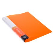 ПАПКА С БОКОВЫМ ЗАЖИМОМ 0,60ММ НЕОН ОРАНЖЕВАЯ