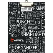 ПЛАНШЕТ С ВЕРХНИМ ЗАЖИМОМ, А4, КАРТОН ЛАМИНИРОВАННЫЙ, БУКВЕННЫЙ ПРИНТ