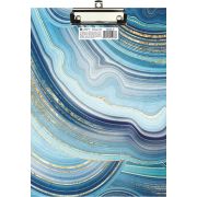 ПЛАНШЕТ С ВЕРХНИМ ЗАЖИМОМ, А4, КАРТОН ЛАМИНИРОВАННЫЙ, СРЕЗ КАМНЯ