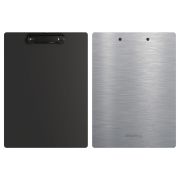 Планшет с зажимом Berlingo «Steel&Style» А4, пластик (полифом), серебристый металлик