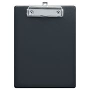 Планшет с зажимом OfficeSpace А5, ПВХ, черный пс_ 49759
