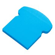 Самоклеящийся блок фигурный BG «Телефон» 70*70мм, 50л, голубой неон, европодвес