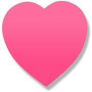 Бумага для заметок с клеевым краем фигурная Сердце неон розовая 50 листов