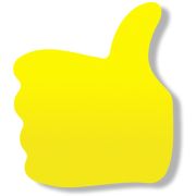 Бумага для заметок с клеевым краем фигурная Класс! неон желтая 50 листов