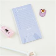 Блок для записей (To Do list) MESHU 8,0*15,0см, 50л., «Meow power», на склейке