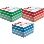 Блок для записи на склейке Berlingo «Megatop» 9*9*4,5см, цветной