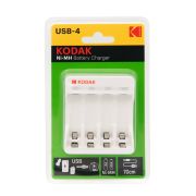 Зарядное устройство для аккумуляторов Kodak C8002B USB (K2AA/AAA) (6/24/1200)