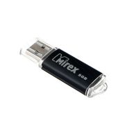 USB флеш-диск 08 Gb Mirex Line Black