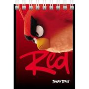 Блокнот на гребне А7 40л клетка «Angry Birds»