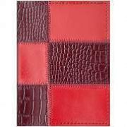 Обложка для паспорта OfficeSpace кожа «Рatchwork», ассорти