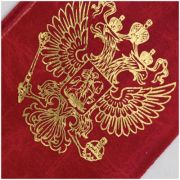 Обложка-карман для карт и пропусков, проездных OfficeSpace, 95*65мм, ПВХ, тиснение золотом, ассорти