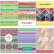 Обложка для паспорта OfficeSpace фотопечать, ПВХ, «Орнамент» ассорти