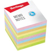 Блок для записи Berlingo «Standard», 9*9*9см, цветной