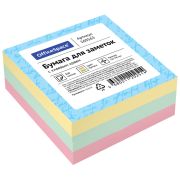 Самоклеящийся блок OfficeSpace 76*76мм, 300л., 3 цвета 269563