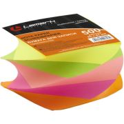 КУБ - СПИРАЛЬ 85*85ММ 5ЦВ 500Л НЕОН, В ТЕРМОПЛЕНКЕ, ПРОКЛЕЕННЫЙ