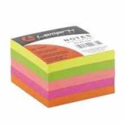 КУБ 85*85ММ 5ЦВ 500Л НЕОН, В ТЕРМОПЛЕНКЕ, ПРОКЛЕЕНЫЙ