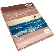 Набор для пластилиног рафии Гамма «Хобби. Морской пейзаж», 15 цветов, 390г, мастер-класс, стек, карт