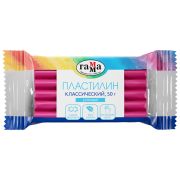 Пластилин Гамма «Классический», розовый, 50г
