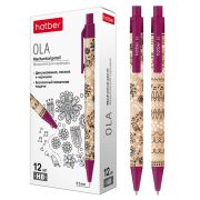 Карандаш механический Hatber 0,5мм Ola Ассорти 12шт. в картонной коробке