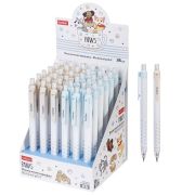 Карандаш механический Hatber Paws/Лапки 0,7мм 36 шт в картонной Дисплей-витрине
