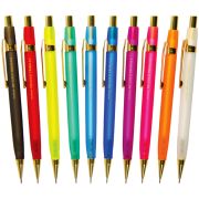 Карандаш механический MunHwa «MP Gold Trima» 0,5мм, с ластиком, корпус ассорти