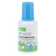 Корректирующая Жидкость Hatber X-Mate на водной основе 20ml с кисточкой