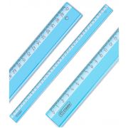 Линейка 40см Стамм «Crystal», пластиковая, 1 цвет