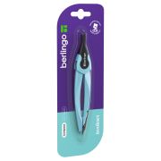 Циркуль Berlingo «Instinct» металлический, 135мм, аквамарин, блистер