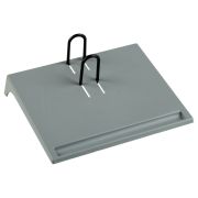 Подставка под календарь CTAMM пластиковая, малая, серая