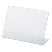 Держатели для ценников 120х80 мм, КОМПЛЕКТ 5шт., оргстекло, BRAUBERG, 290413