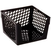 Подставка для бумажного блока OfficeSpace «Simple», 9*9*7, черная