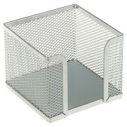 Подставка для бумажного блока Berlingo «Steel&Style», металлическая, СЕРАЯ