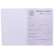 Бланк «Трудовая книжка» Гознак