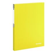 Папка с 40 вкладышами Berlingo «Neon», 21мм, 700мкм, неоновая желтая