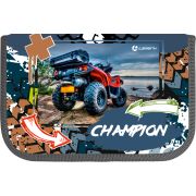 Пенал Lamark SMART POCKET «Champion» ,1 отделение, на 14 предметов, 130х200х20 мм, откидной карман д