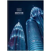Бизнес-блокнот А4, 128л., OfficeSpace «Путешествия. Architecture», глянцевая ламинация